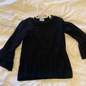 Black long sleeved shirt
